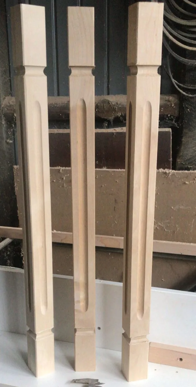 Balaustre legno Roma - lavoro 8